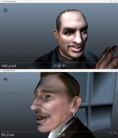GTA IV - 2K, Ai regenerated and upscaled character face textures V1.1